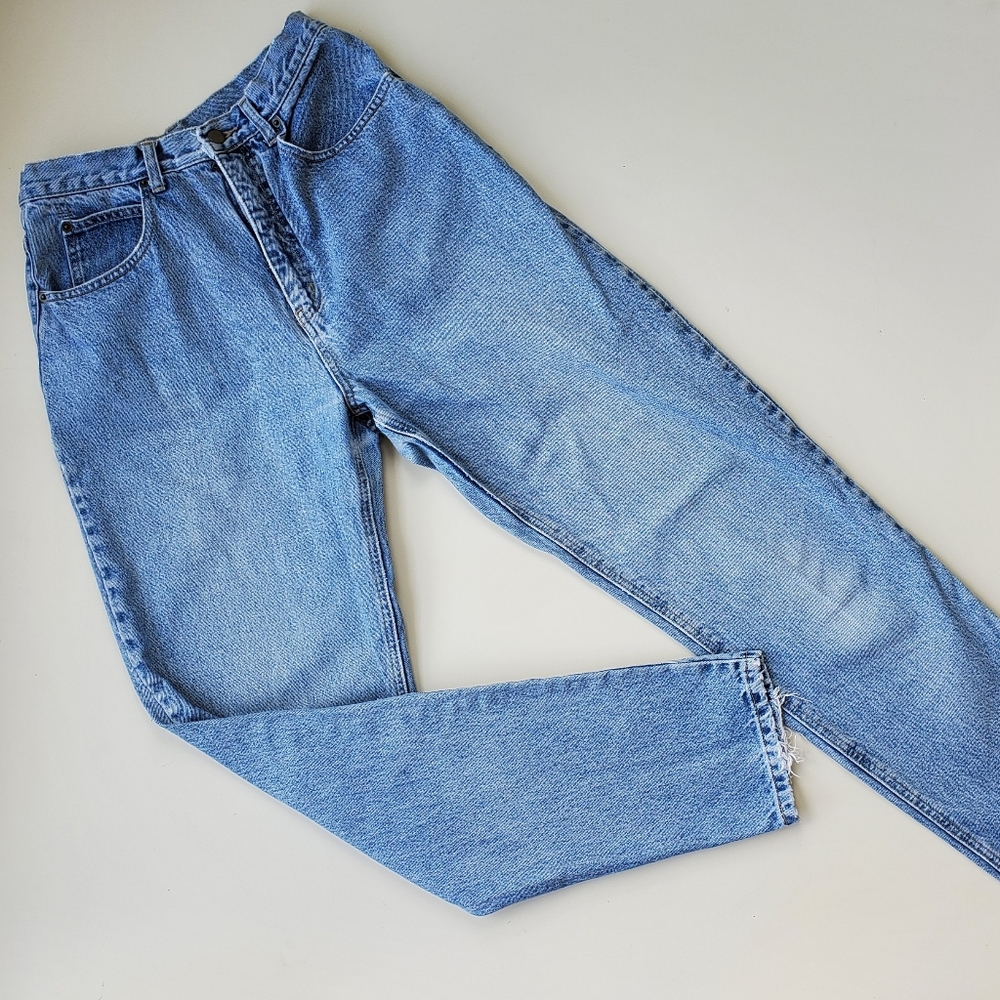 Tall Vintage designer high waisted barrel baggy jeans